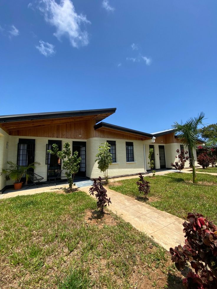 A modern built apartment single story house